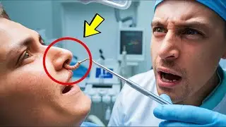 The man suffered from a severe itch in his nose for years. And then the doctor discovered THIS!