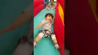 fun in the slide....  #nobabiesharmisthisvedio #playtime