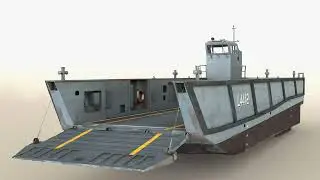 澳大利亞 LCM 1E兩棲登陸艇 剪輯 Australia Navy  LCM-1E Mechanised Landing Craft