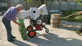 Tocătoare pentru crengi model R120 cu dublă insacuire, 0729430172 Simon Klaus!