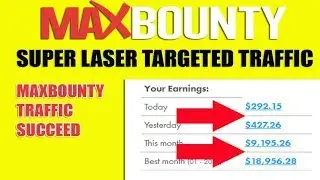 Maxbounty Traffic Source How To Get Best Target Traffic To Your MaxBounty Affiliate Offer