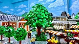 N&auml;chste Eskalationsstufe am Marktplatz... - Bau einer Lego Stadt Teil 265.