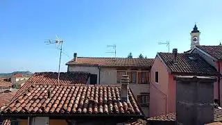 Panorama sui tetti di Mornese