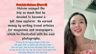 UNIT 2 - PATRICK MALONE - PART 2 - COMPLETE IELTS BAND 4-5 WORKBOOK - LUYỆN PH&Aacute;T &Acirc;M TIẾNG ANH