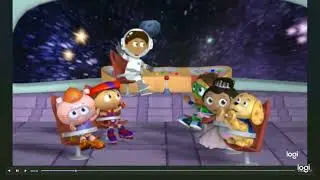 super why and super readers ride in paradise pier