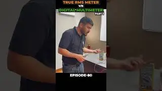 True RMS meter Vs Digital Multimeter (Part-1). #physics #rmsvalue #RMS #truerms #iitpreparation