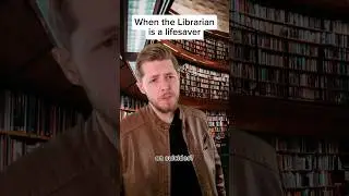 When the Librarian is a lifesaver #shorts #comedy #relatable #funny