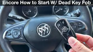 Buick Encore 2019 года. Как завести машину с неработающим брелоком-пультом дистанционного управле...