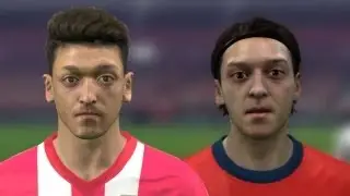 FIFA 14 vs PES 14 Head to Head Faces (3 angles view) | Arsenal | HD 1080p