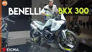 Benelli BKX 300 | La piccola adventure per sognare la Dakar. Live da EICMA 2023