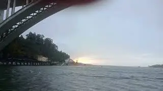 Douro Nehri. Atlas Okyanusuna a&ccedil;iliyoruz.