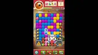Toon Blast Level 9798 - NO BOOSTERS 🐻🐺🐱 | SKILLGAMING ✔️