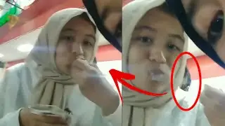 Wanita ini Gasadar Makan Mochi Bareng Jin Khodam - Asupan Horor