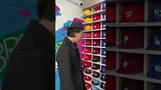 Shopping at Hat Club in NYC #shorts 🗽🧢