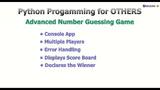 Coding in Python - Number Guess. The Game