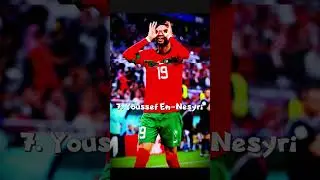 Top 10 Moroccan footballers of all time (AOT) #football #edit