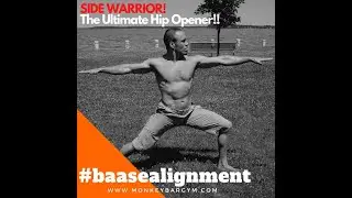 SIDE WARRIOR (aka Warrior 2) - the Ultimate Hip Opener!!