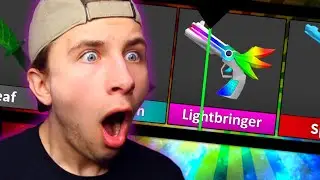I UNBOXED THE NEW CHROMA GODLY LIGHTBRINGER! *MM2 UPDATE REACTION* (NEW MAP + NEW BOX)
