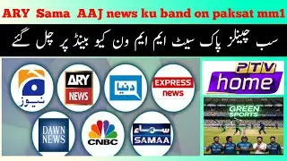 Paksat 38.2e mm1 kuband latest update 2026|new sport channel 