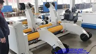 Hydraulic self-loading Shaft-less Mill Roll Stand for corrugated kraft roller paper