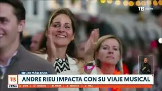 Andre Rieu impacta con su viaje musical: llegará a Chile en septiembre