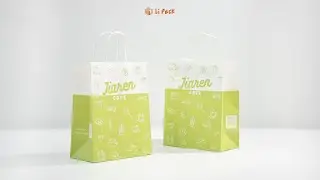 Eco-Friendly & Practical: Coffee & Dessert Kraft Paper Bags 🌿🍰| Packaging Manufacturer #ecofriendly