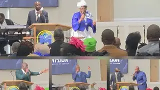 The Most Amazing Ministers Singing Greetings 🔥 Mt Zion Apostolic Malton 🔥🕺🏽👏🏽
