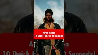 Alton Mason &mdash; 10 Quick Facts in 10 Seconds! #CelebDeck