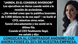 &ldquo;Se Rieron de Mi Peque&ntilde;a Inversi&oacute;n&hellip; &iexcl;Hasta que el CEO Descubri&oacute; Qui&eacute;n Era el Verdadero Due&ntilde;o!&rdquo;