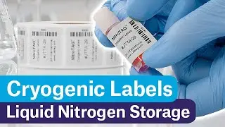 Cryogenic Labels for Laboratory Cold Storage