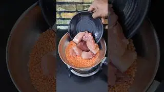 masoor dal chicken tasty recipe #shorts #recipe
