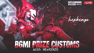 Battle Game FREE CUSTOM ROOMS WITH PRIZE MONEY 💸 @hexkenzo69 LIVE  🔥💞