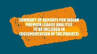 IP Project in Python| Indian Premier League | Informatics Practices | Python Project | IPL - Part 1