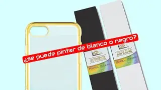 Cómo pintar tu funda de celular en negro y blanco según Tik Tok!