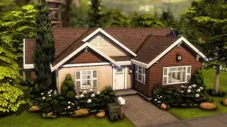Cozy Starter Home 🏡 The Sims 4 Speed Build | No CC
