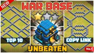 НОВЫЙ ТОП-10 ВОЕННЫХ БАЗ TH12 || ЛУЧШАЯ ВОЕННАЯ БАЗА TH12 || ПЛАН БАЗЫ TH12 СО ССЫЛКОЙ || ОБНОВЛЕНИЕ 2023