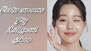 Winter facial for dry skin | diy milk facial at home | Winter care series