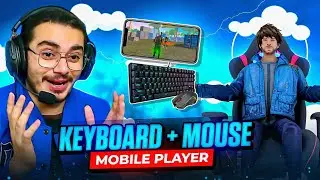 Keyboard ⌨️+🖱Mouse Mobile Player ?🔥| Testing Abnormal Player VS NG Angry  👽📈| Free Fire India