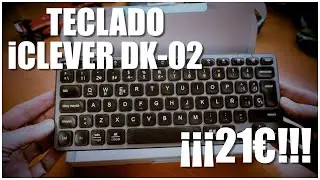 Teclado iClever DK02 Review HONESTA 🔥 &iquest;El MX Keys de 21&euro;? Prueba Real