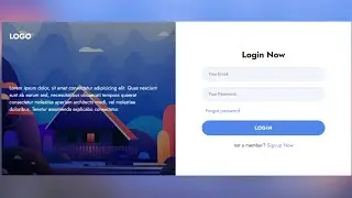 How To Create Login Form With (HTML - CSS - JS)