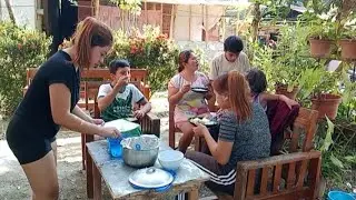 NAG TULONGAN KAMI SA PAG LINIS NG BAHAY AT NAG ALMUSAL KAMI 