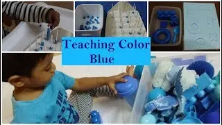 Theme:Blue Color/Activities for toddler