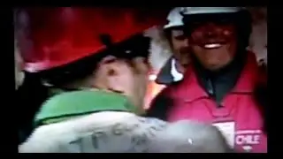 The 2nd Miner Rescued of 33 trapped - 2010 Copiap&oacute; Mining Accident