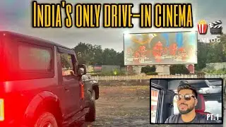 The Most Unique Cinema Experience In India! 🍿🎬 India&rsquo;s Only Drive-In Cinema | Ahemdabad Vlog Pt. 1