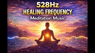 528Hz Transformation Frequency | Deep Healing Meditation Music for Stress Relief & Sleep