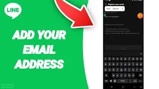 How To Add Email Address On Line App