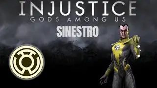 INJUSTICE: Gods Among Us - Sinestro Arcade Mode | Hard Mode