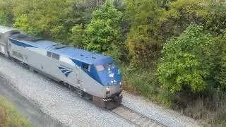 Railfanning 101 - GE P42DC Amtrak 18 Leading, 09/20/25
