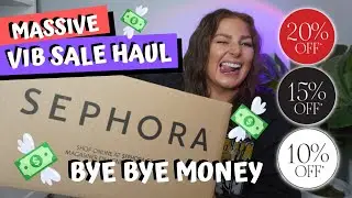 Huge Sephora VIB Sale Haul | My Biggest Haul Yet!