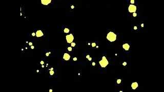 Astroid collision example written in processing